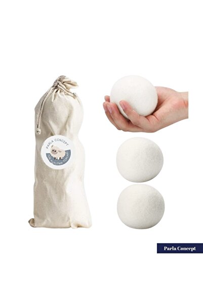 DORRY HOME Minge de uscare pentru lână - Dimensiune mare - Balsam natural pen...