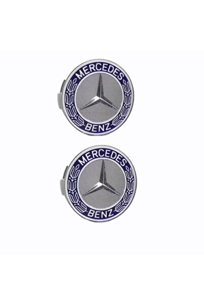 Aftermarket Set de 2 capace de jantă, 75 mm Mercedes, pentru jante din aliaj,...