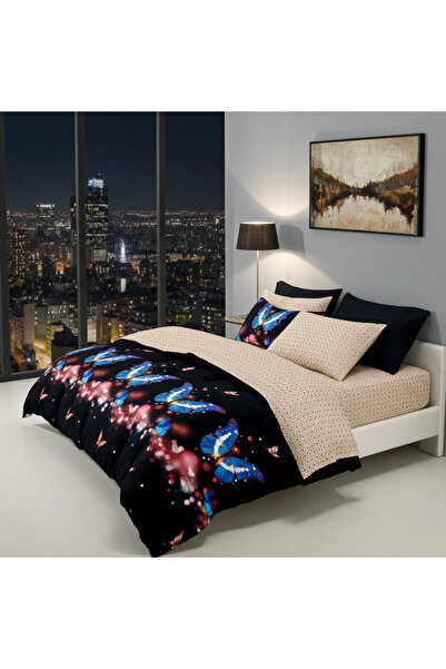 Pucioasa Bed linen without elastic 6 pieces Brandy SF239