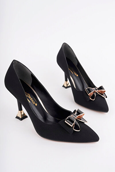 NOBLE TREAD SHOES Γυναικεία παπούτσια με τακούνι Kelebek Toka με ψηλό γαλβανι...