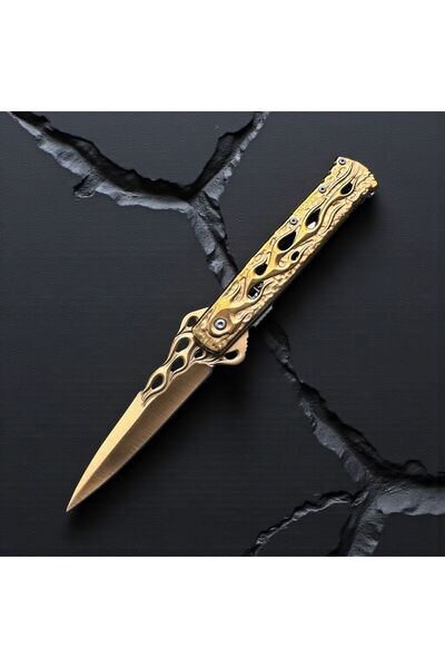 VAS.QUE Haps Bugs Gold Çelik Çakı