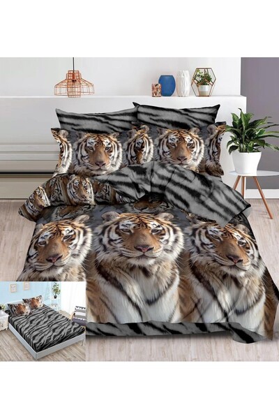 Pucioasa 6-piece elastic bed linen Mowgly SX137