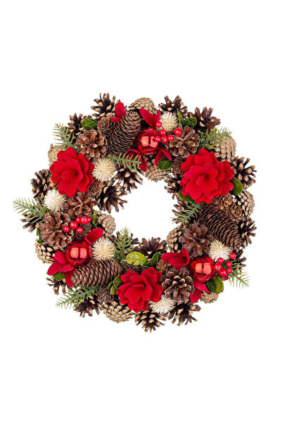 Bizzotto Alissa Red- Wreath D34