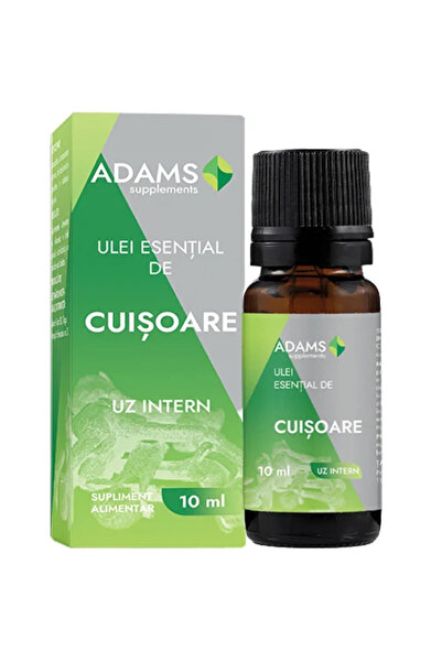 Adams Ulei esențial de cuișoare, uz intern, 10ml,