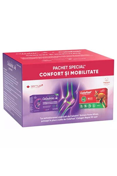 Good Days Therapy Pachet Celadrin Extract Forte 60 capsule + ColaFast Collagen Rapid 30 capsule,