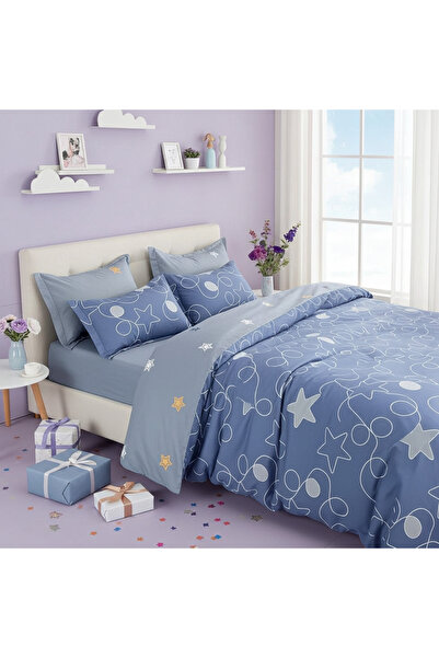 Pucioasa 6-piece elastic bed linen Furnal SX053