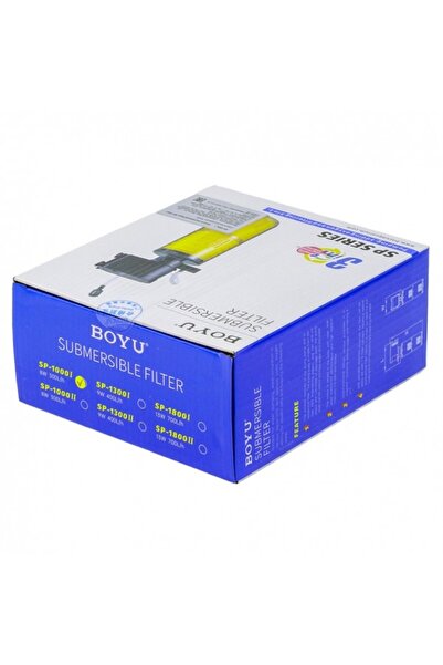 Boyu Internal filter for aquarium, multifunctional 3 in 1, 400 l/h SP-1300I