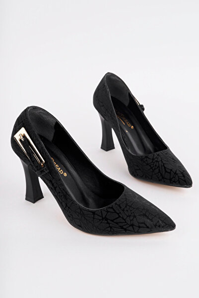 NOBLE TREAD SHOES أحذية نسائية بكعب عالي أنيقة مع مشبك جانبي