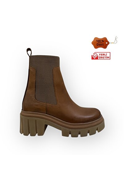 MACHOSSEN CALZATURE HAKİKİ DERİ KADIN BOT