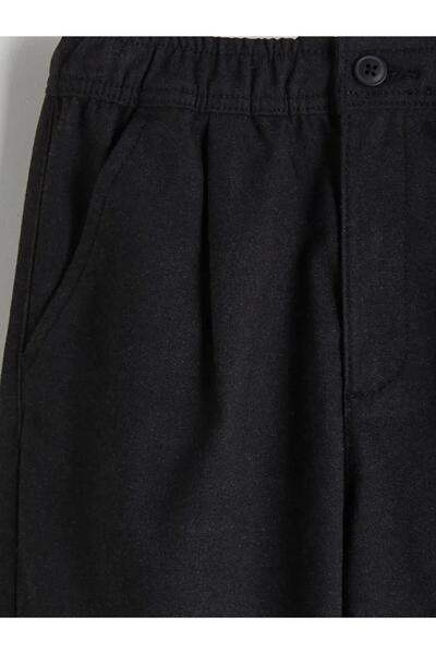 LC Waikiki Beli Lastikli Pileli Erkek Çocuk Pantolon (W5)
