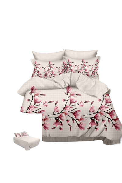 Pucioasa Bed linen without elastic 6 pieces Elena SF067