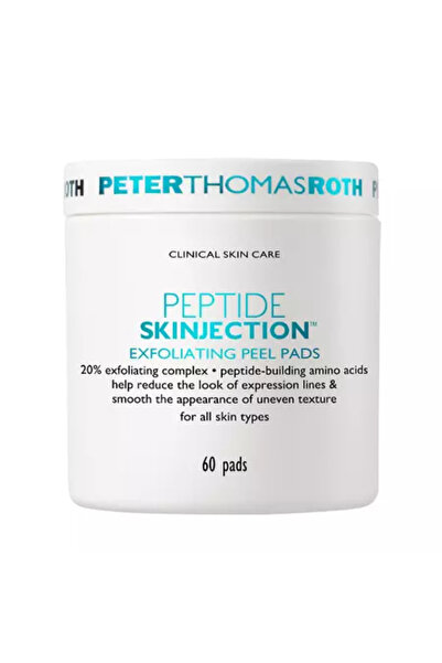PETER THOMAS ROTH Exfoliating pads for the face Peptide Skinjection, 60 pieces,