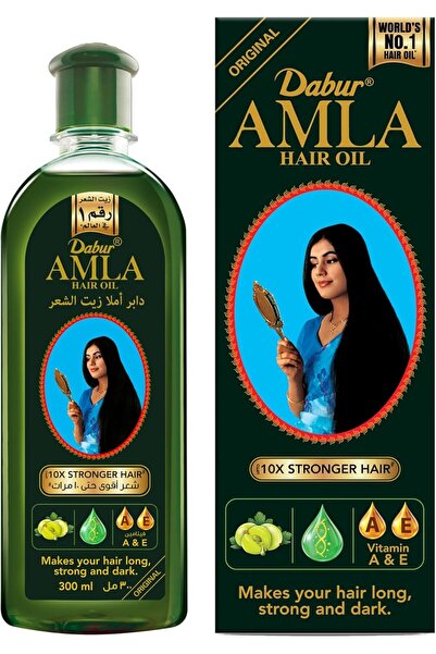 Dabur Amla Hair Oil 300ml — Natural care, enriched with Amla, natural oils & Vitamin C