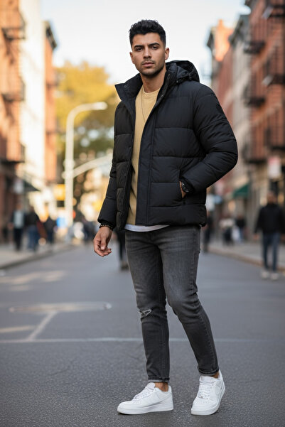 dehaine Men's winter fur jacket, 5157