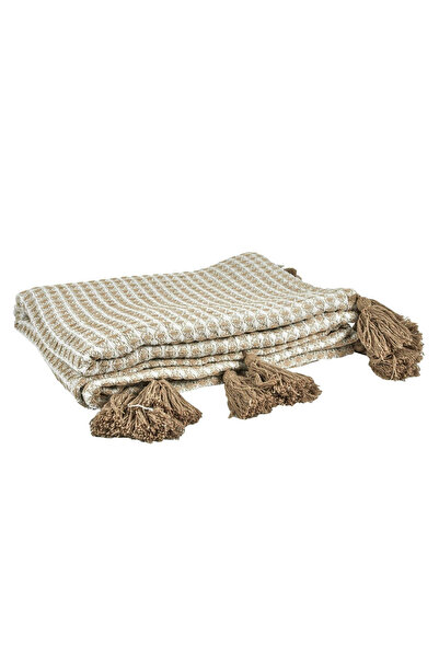 Other Honeycomb blanket 120x150 cm MADE OF POLYESTER beige