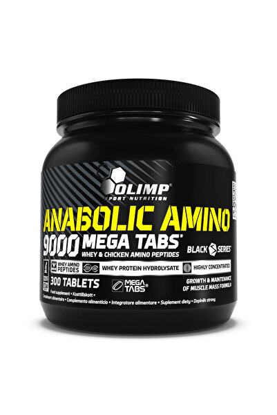 OLIMP SPORT NUTRITION أوليمب أنابوليك أمينو 9000 ميجا تابس، 300 قرص