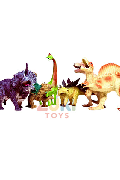 OEM Large Dinosaur Animal Set – 6 pieces (21 - 25 cm)