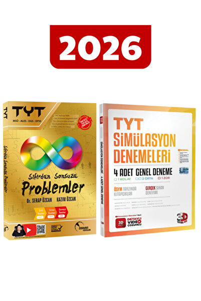 Doktrin Yayınları 2026 YKS Seti - Sıfırdan Sonsuza Problemler, 3D 4'lü Genel ...