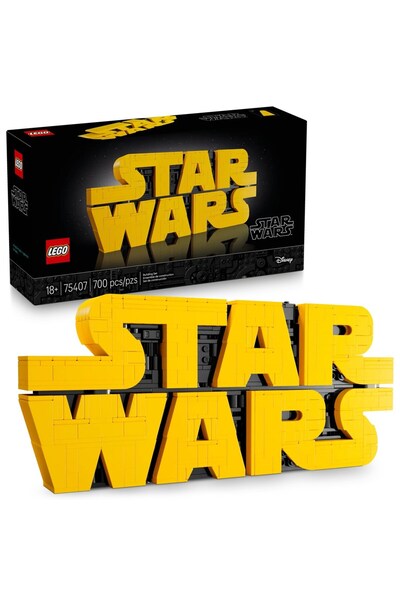 Other LEGO Star Wars 75407 Star Wars Logo Build with Bricks