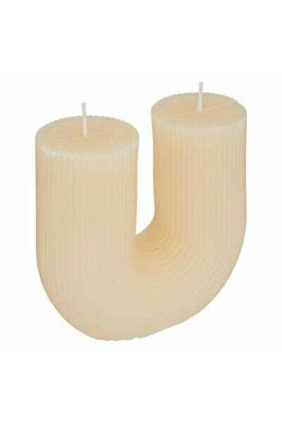 Other LUMÂNARE Demi CU 2 FITILE bej, FORMA LITEREI ""U""