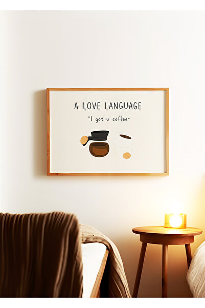 ARTHOUSECOLLECTIVE A Love Language - Colecția Coffee - Poster fără cadru în d...