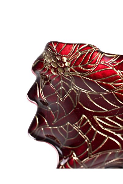 Madame Coco Bernette Decorative Plate - Red