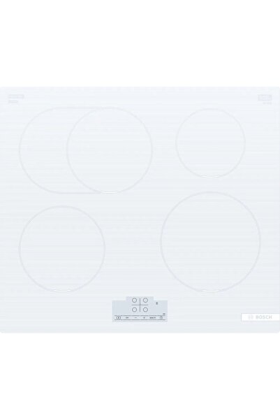 Bosch Plită cu inducție albă PIF612BB1E, 60 cm