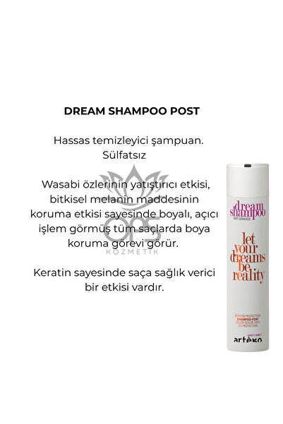 Artego İŞLEM GÖRMÜŞ SAÇLAR İÇİN ONARICI ŞAMPUAN