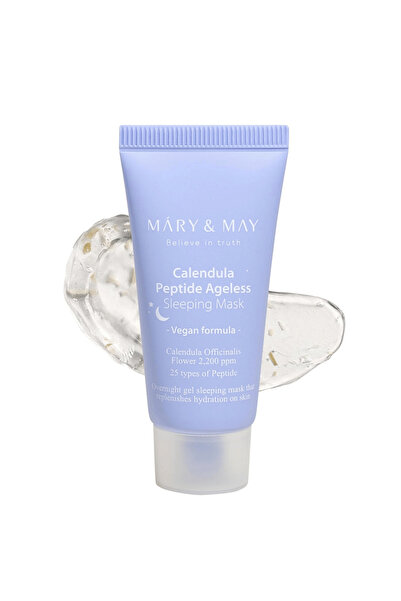 Mary & May Mary&May Vegan Calendula Peptide Sleeping Mask 30g – Soothing & Firming Care