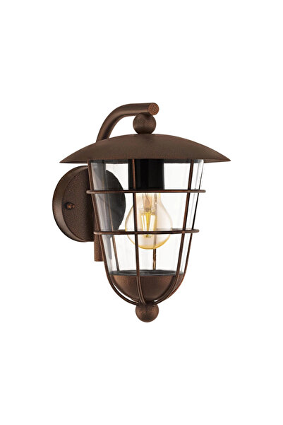 Eglo 94855 "Pulfero 1" Galvanized Steel Outdoor Garden Lighting Sconce Ip44