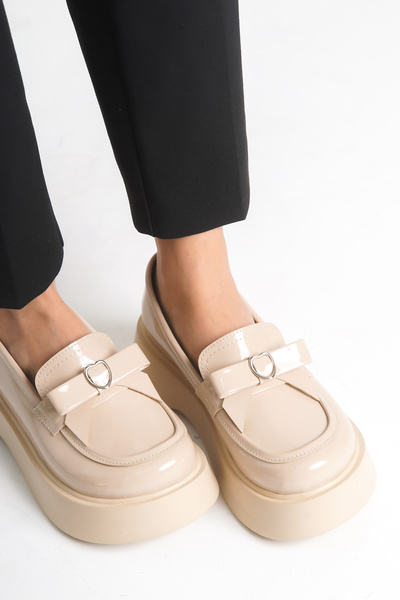 Cananın Pabuçları Smr 33-33 Thick Sole Buckle Loafer