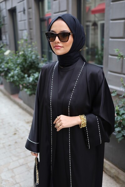ELES COUTURE PEARL ABAYA TAKIM