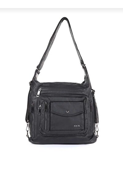 ÇÇS yıkama deri omuz askılı sırt çantası ar6749