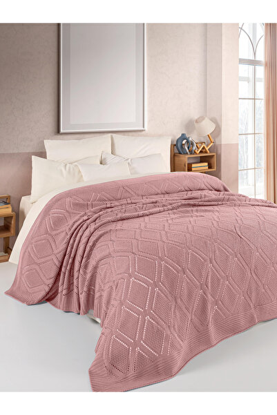 WOOLHOME غطاء سرير تريكو مزدوج 220×240 سم