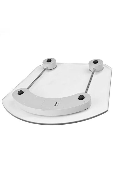 OEM Electronic scale, 180 kg, LCD display, White/Transparent