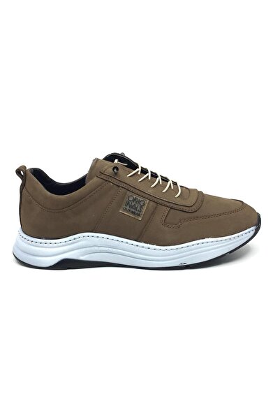 Taşpınar Ayakkabı Taşpınar Baykara 100% Nubuck Genuine Leather Men's Casual Comfortable Large Size Sports Shoes 40-47