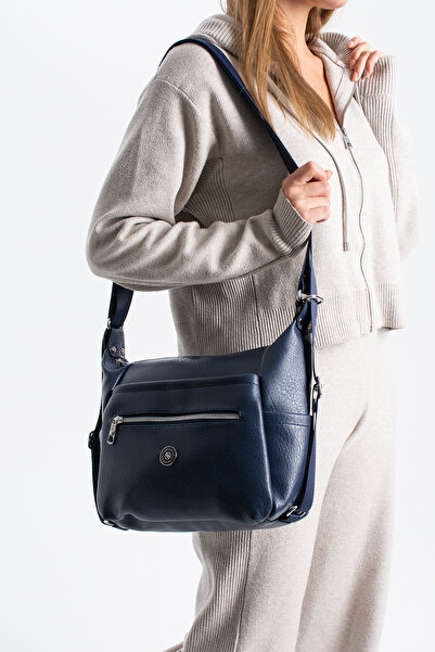 YOGII Saye Model Багатокімнатна Водостійка Шкіра Регульована Сумка на Ремінці Жіноча Сумка на Плече та Спину