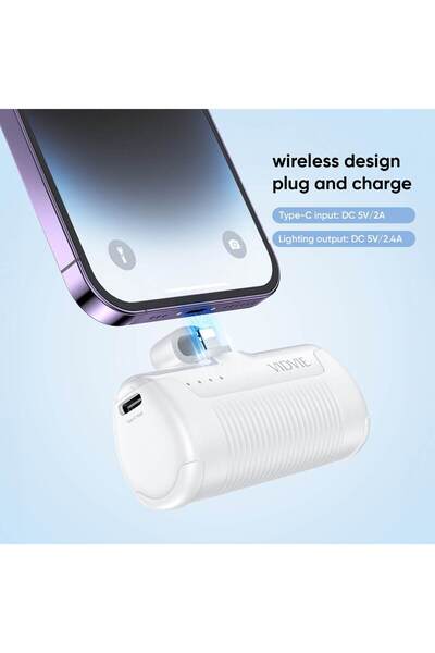 Vidvie Energy PB781i Power Bank Portable mini 5000mAh powerbank for iPhone