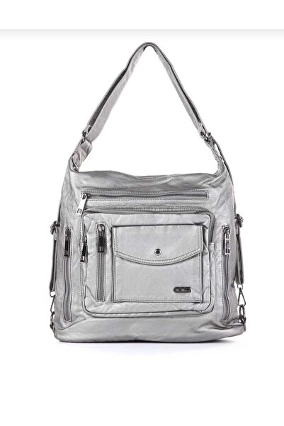 ÇÇS yıkama deri omuz askılı sırt çantası ar6749