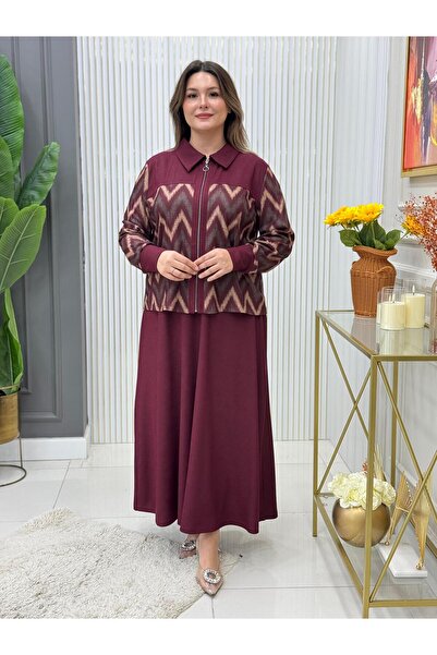 GK Knitted Fabric Skirt Suit