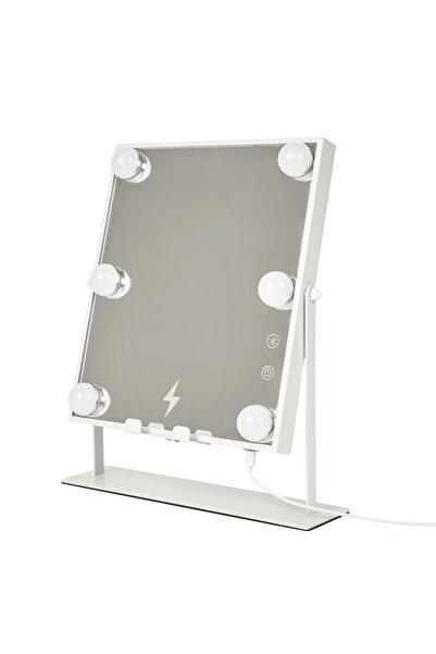 Other LED MIRROR with speaker and charger SWIVEL metal