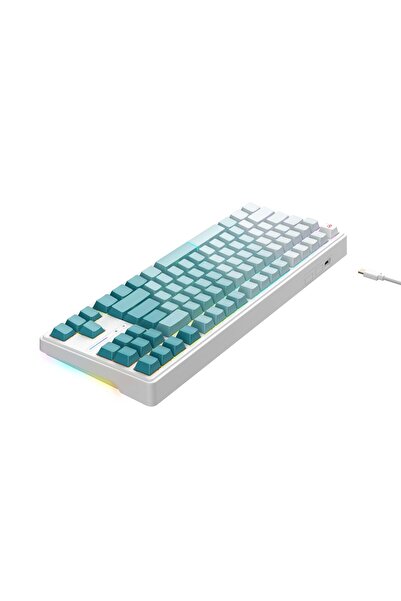 Havit KB901L Gaming Keyboard (White and Green)