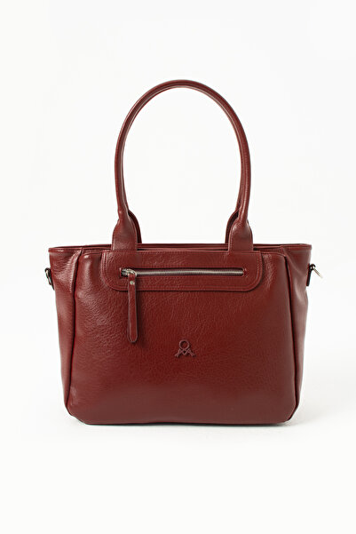 Çanta Trend Water Resistant Adjustable Strap Leather Multi-Compartment Women's Handbag and Shoulder Bag