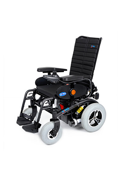 KAYAMED Comfort Plus Akülü Tekerlekli Sandalye | Amortisörlü Lüks Sürüş,2x320...