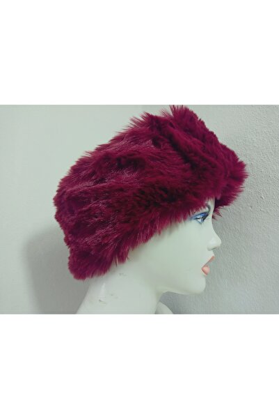 hoaryage Plush Fur Headband, Bandana, Neck Collar, Warm Earmuffs, Adjustable Elastic En 12 cm