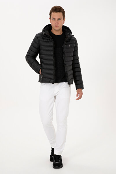 U.S. Polo Assn. Men's Black Leather Jacket 50317297-001