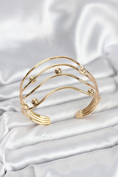 Clariss Brass Gold Color Women's Bracelet