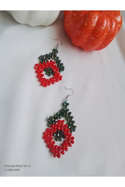 İPAR AKSESUAR Handmade Earrings with Sand Beads