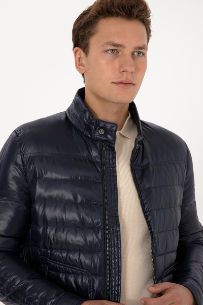 U.S. Polo Assn. Men's Navy Blue Coat 50310081-Vr033