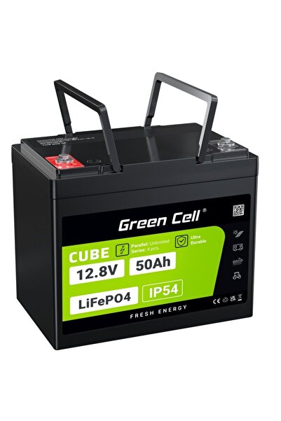Other GREEN CELL LIFEPO4 CUBE BATTERY 50AH 12V/12.8V